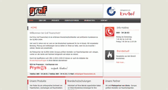 Desktop Screenshot of graf-feuerschutz.de